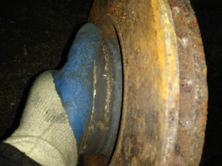 диск тормозной передний Mercedes-Benz GL-Класс X166 2016, 3.0 л., OM 642.826, дизель, АКПП, внедорожник 5 дв.