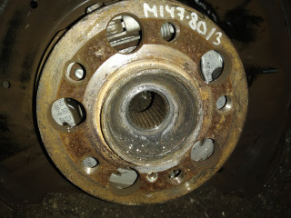 ступица задняя левая Mercedes-Benz E-Класс W212/S212/C207/A207 2011, 1.8 л., M 271.860, бензин, АКПП, черный, кабриолет