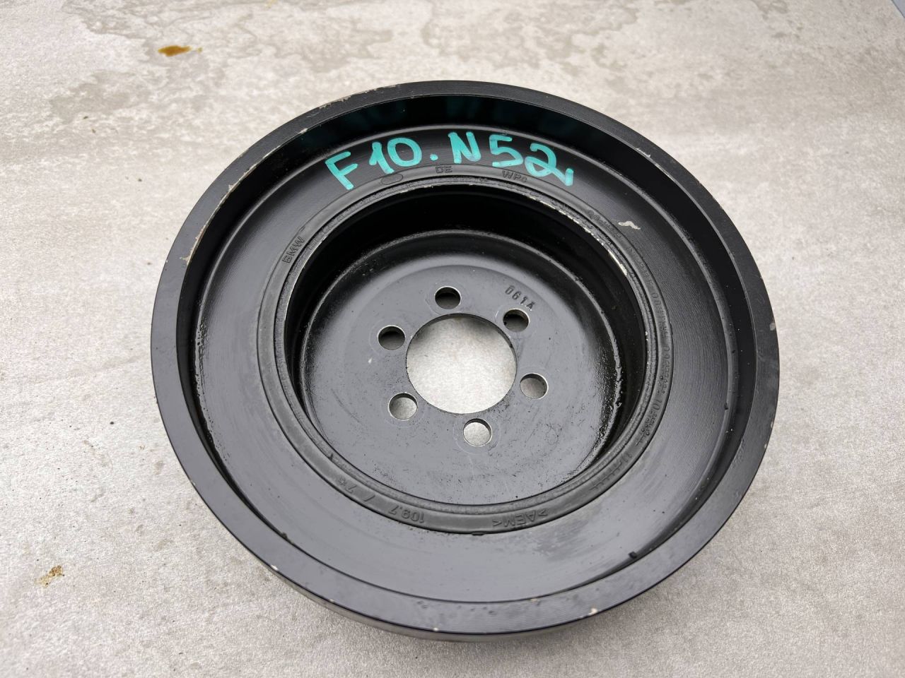 шкив коленвала BMW 2011, 2.5 л., N52 B25 AF, бензин, 7580390 - фото №1