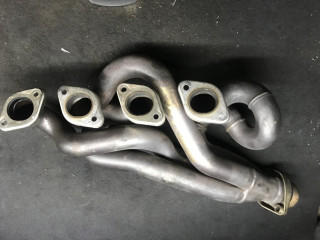 коллектор выпускной BMW 3 серия E90/E91/E92/E93 [рестайлинг] 2008, 4.0 л., S65 B40 A, бензин, АКПП, темно-синий, кабриолет