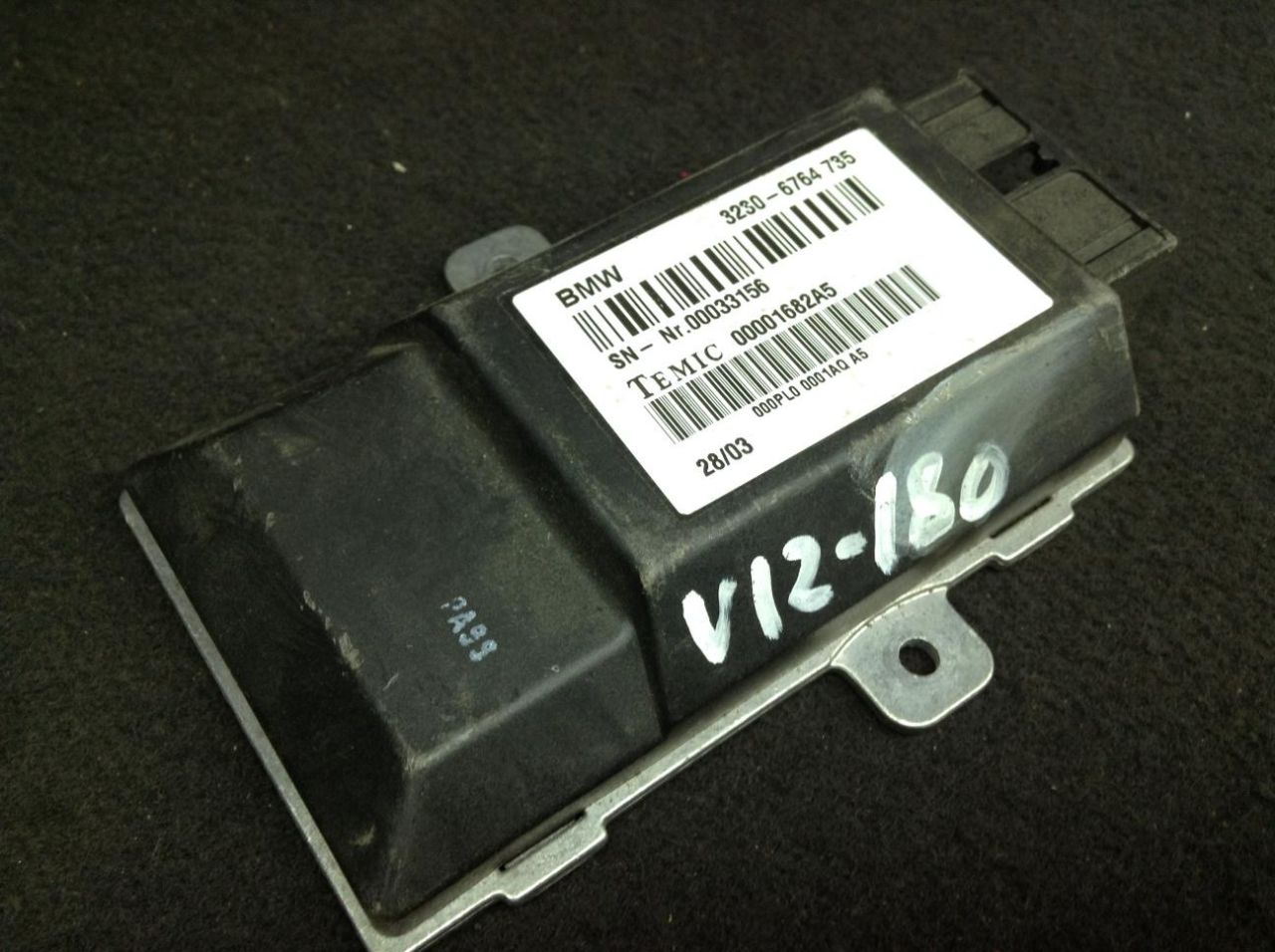 Блок управления рулевой колонки BMW 7 серия E65/E66/E67 2002, 4.4 л., бензин, АКПП, седан, 6764735 - фото №1