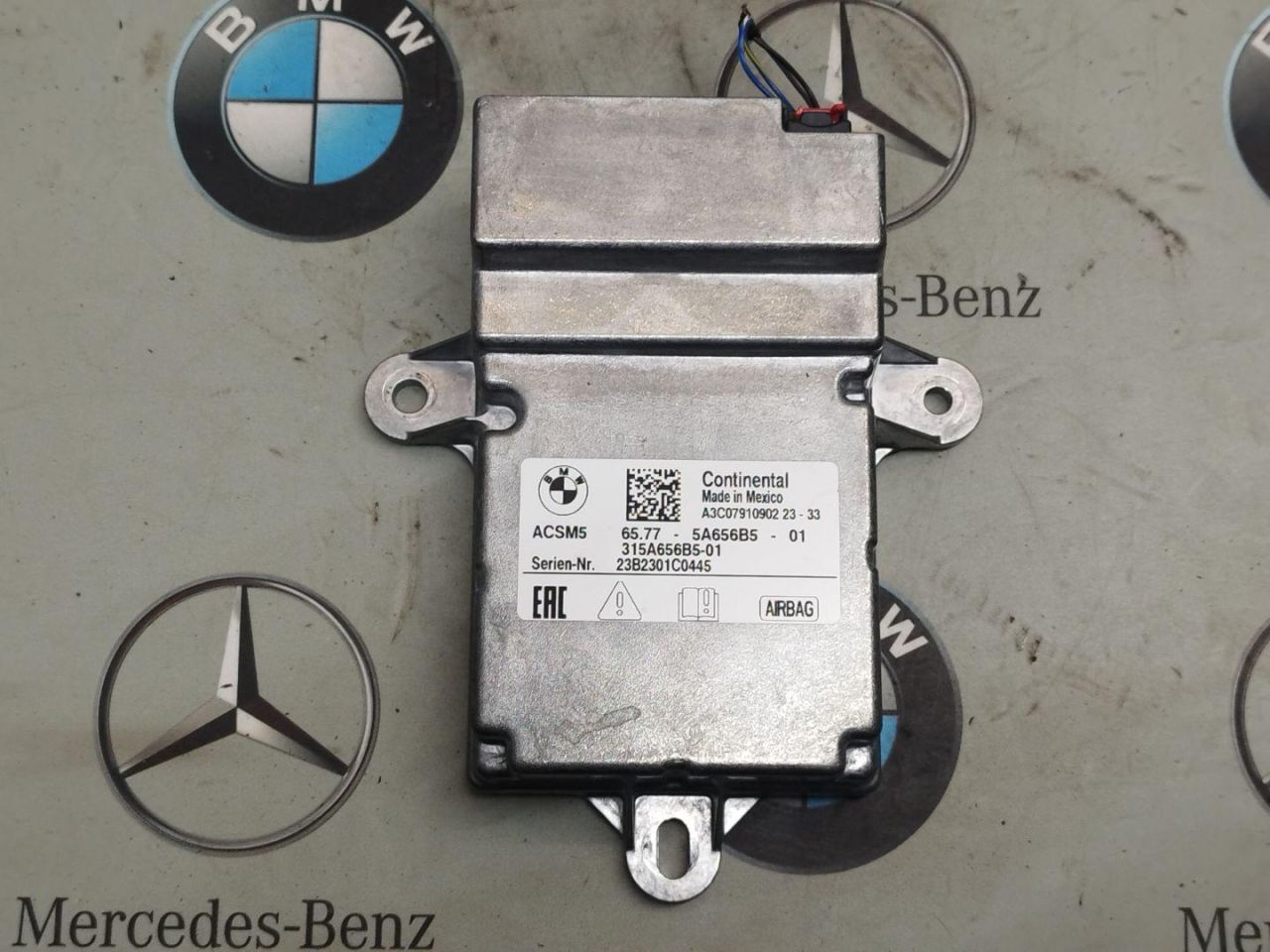 блок AirBag BMW 2023, 2.0 л., бензин, 416, 5A656B5 - фото №1