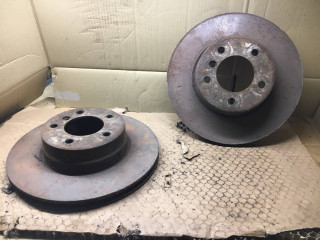 диски тормозные (комплект) BMW 5 серия E60/E61 2006, 2.5 л., N52 B25 A, бензин, АКПП, седан