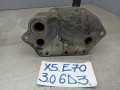 теплообменник масляного фильтра BMW X5 E70 2008, 3.0 л., дизель - фото №2