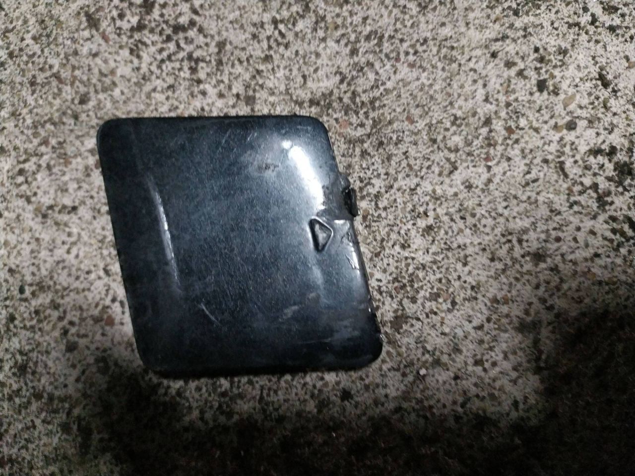 заглушка заднего бампера под крюк BMW 2010, 7201262 - фото №1