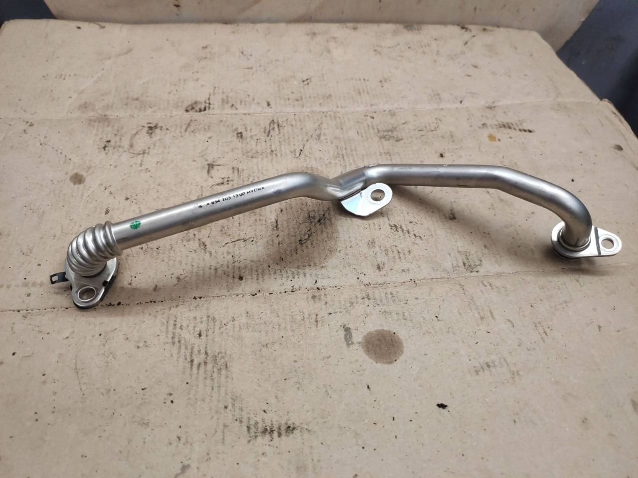 трубка охлаждающей жидкости Mercedes-Benz E-Класс W213/S213/C238/A238 2017, 2.0 л., OM 654.920, дизель, A6542031300 - фото №1