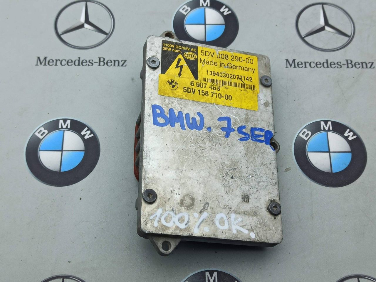 блок розжига ксенона BMW 7 серия E65/E66/E67 2004, 6907488 - фото №1