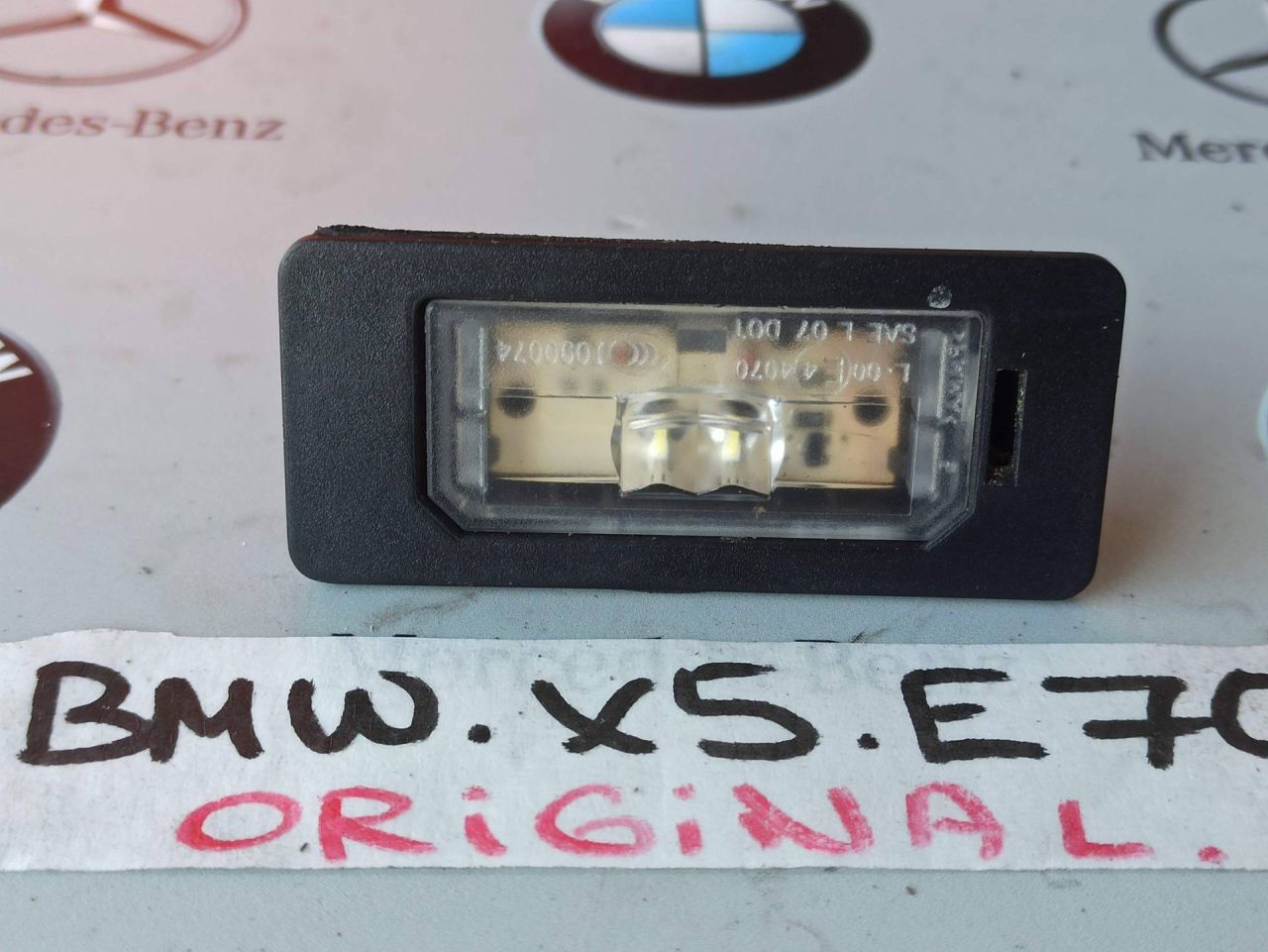 подсветка номера BMW X5 E70 2009, 7193293 - фото №1