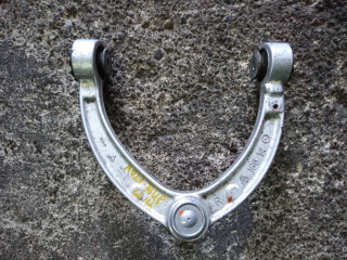 рычаг передний правый Mercedes-Benz GL-Класс X166 2014, 3.0 л., OM 642.826, дизель, АКПП, белый, внедорожник 5 дв., A1663301807