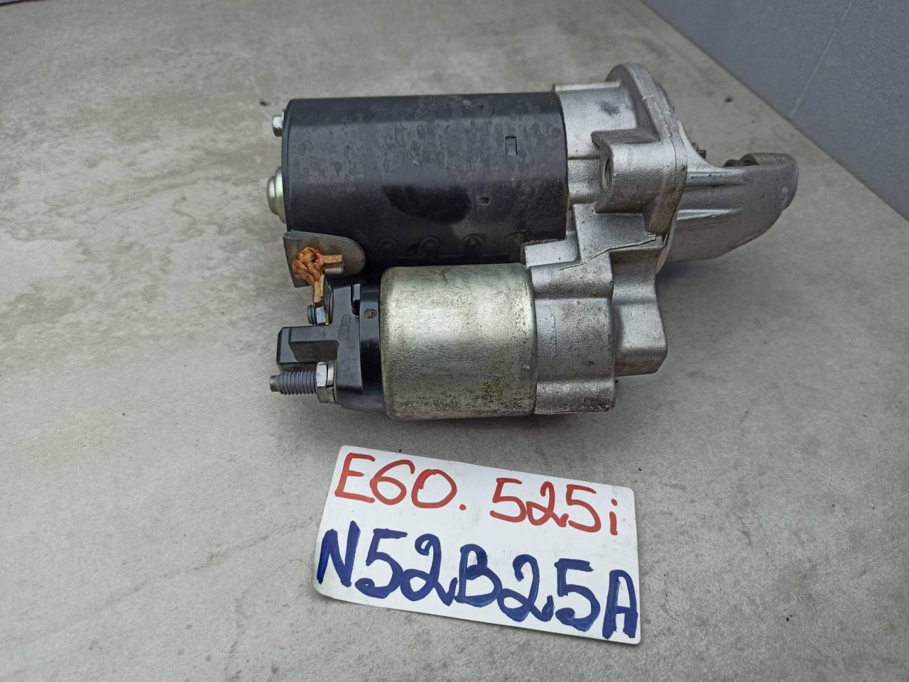 стартер BMW 5 серия E60/E61 2007, 2.5 л., N52 B25 A, бензин, 0001107527 - фото №1