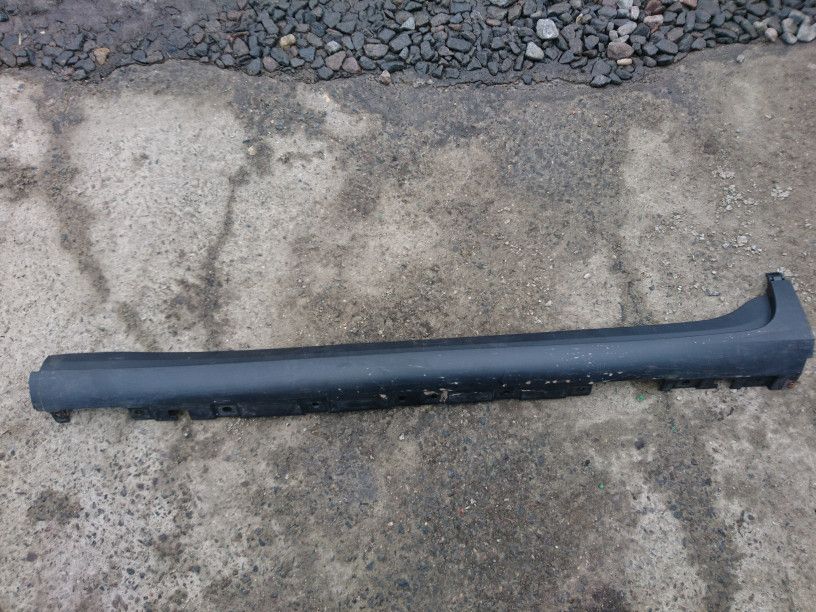 накладка на порог BMW X3 F25 2013, 2.0 л., N47 D20 C, дизель, АКПП, черный, внедорожник 5 дв., 7210079 - фото №1