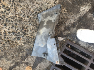 воздуховод (дефлектор) радиатора BMW X5 E53 [рестайлинг] 2005, 3.0 л., дизель, АКПП, sterlinggrau metallic, внедорожник 5 дв.