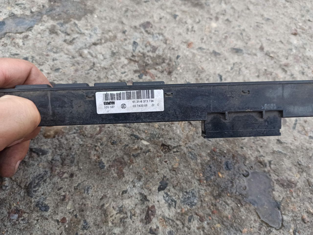 кнопка (выключатель) BMW X5 E53 2003, 8373734 - фото №1