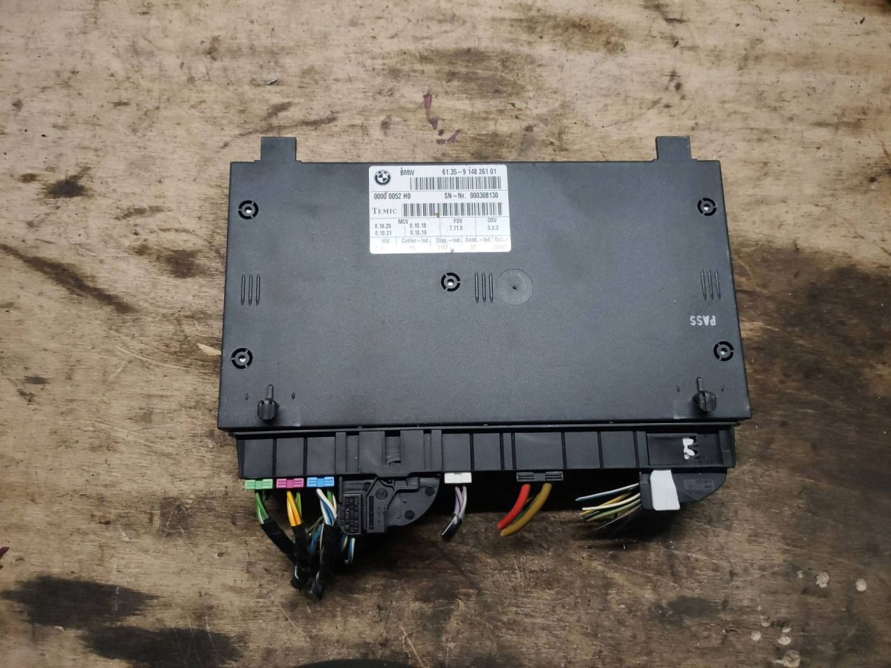 блок управления сиденьем BMW X5 E70 2007, 4.8 л., N62 B48 A, бензин, 9148261 - фото №1