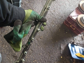 топливная рампа BMW X3 E83 [рестайлинг] 2008, 3.0 л., дизель