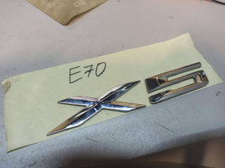 эмблема BMW X5 E70 2009, 3.0 л., дизель