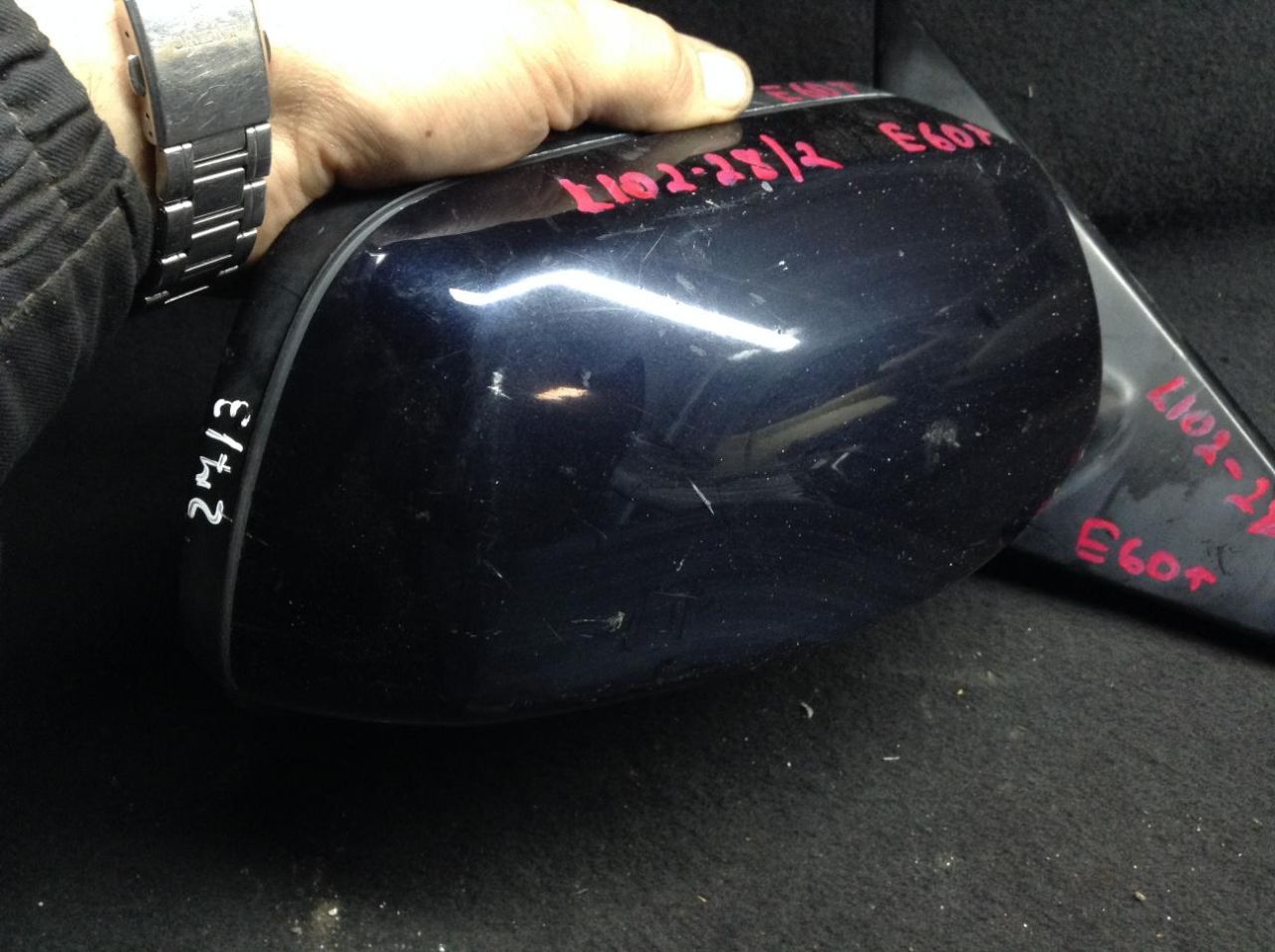 накладка на зеркало BMW 5 серия E60/E61 2007, 3.0 л., дизель, АКПП, седан - фото №1