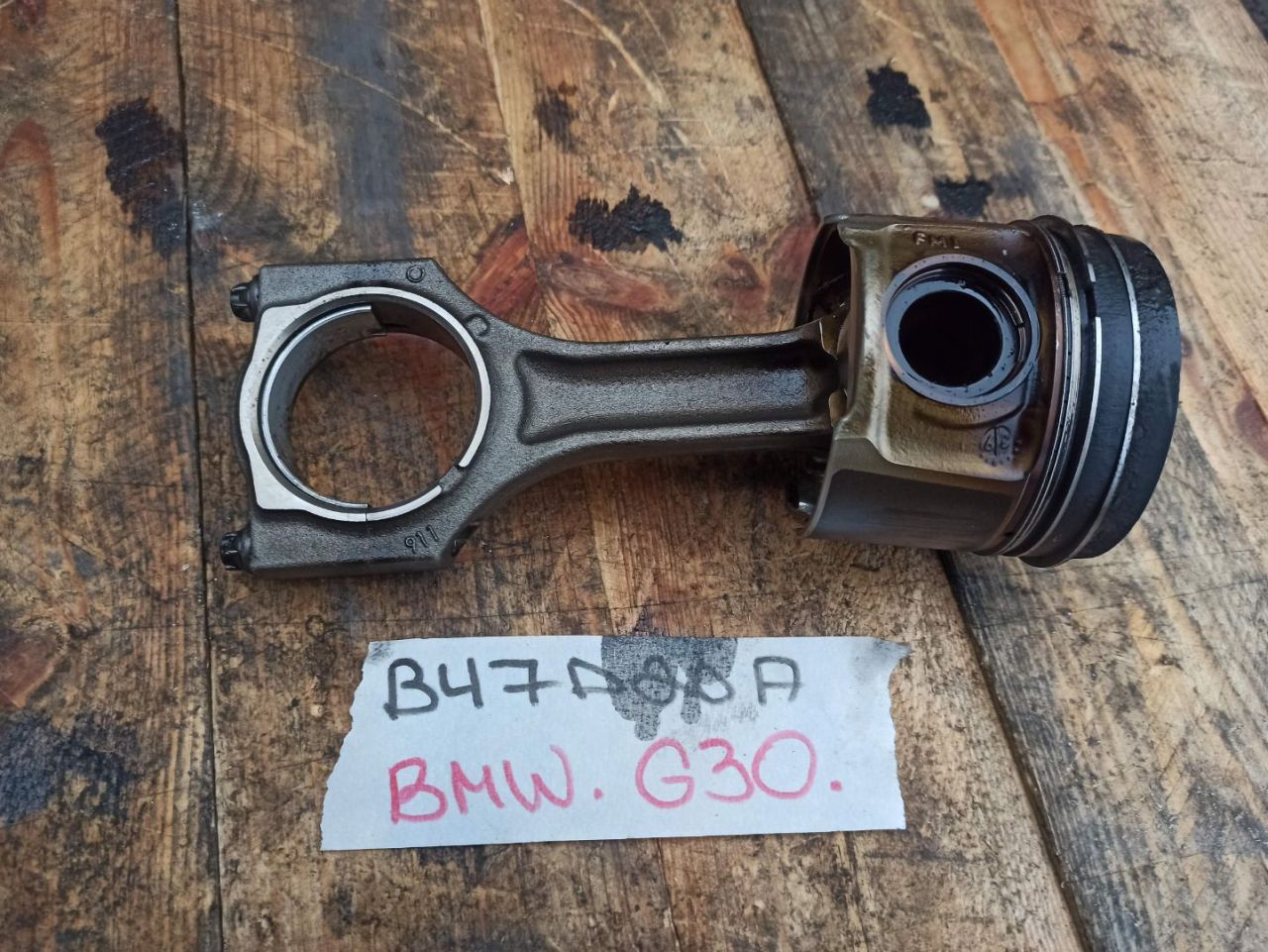 поршень BMW 5 серия G30/G31 2017, 2.0 л., B47 D20 A, дизель - фото №1