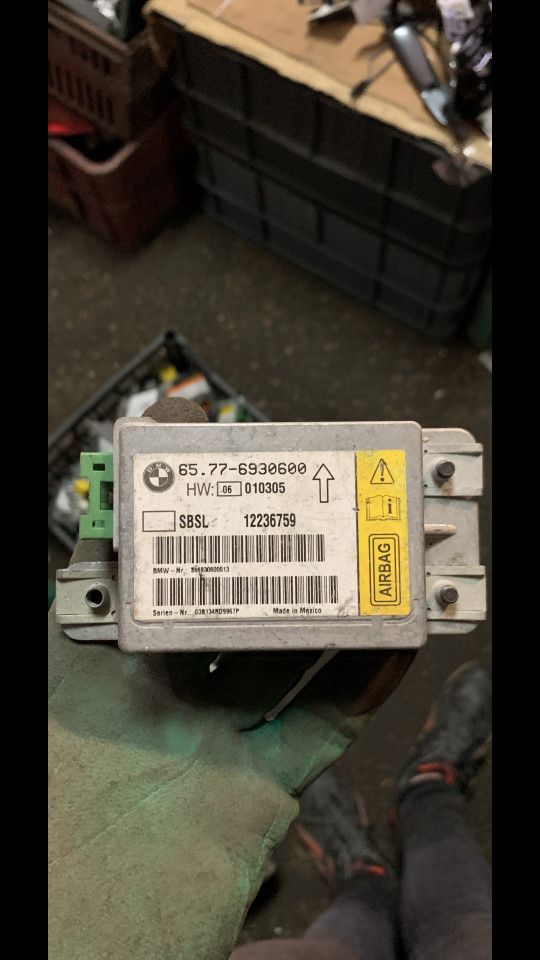блок AirBag BMW 7 серия E65/E66/E67 2003, 65.77-6930600, 6930600 - фото №1