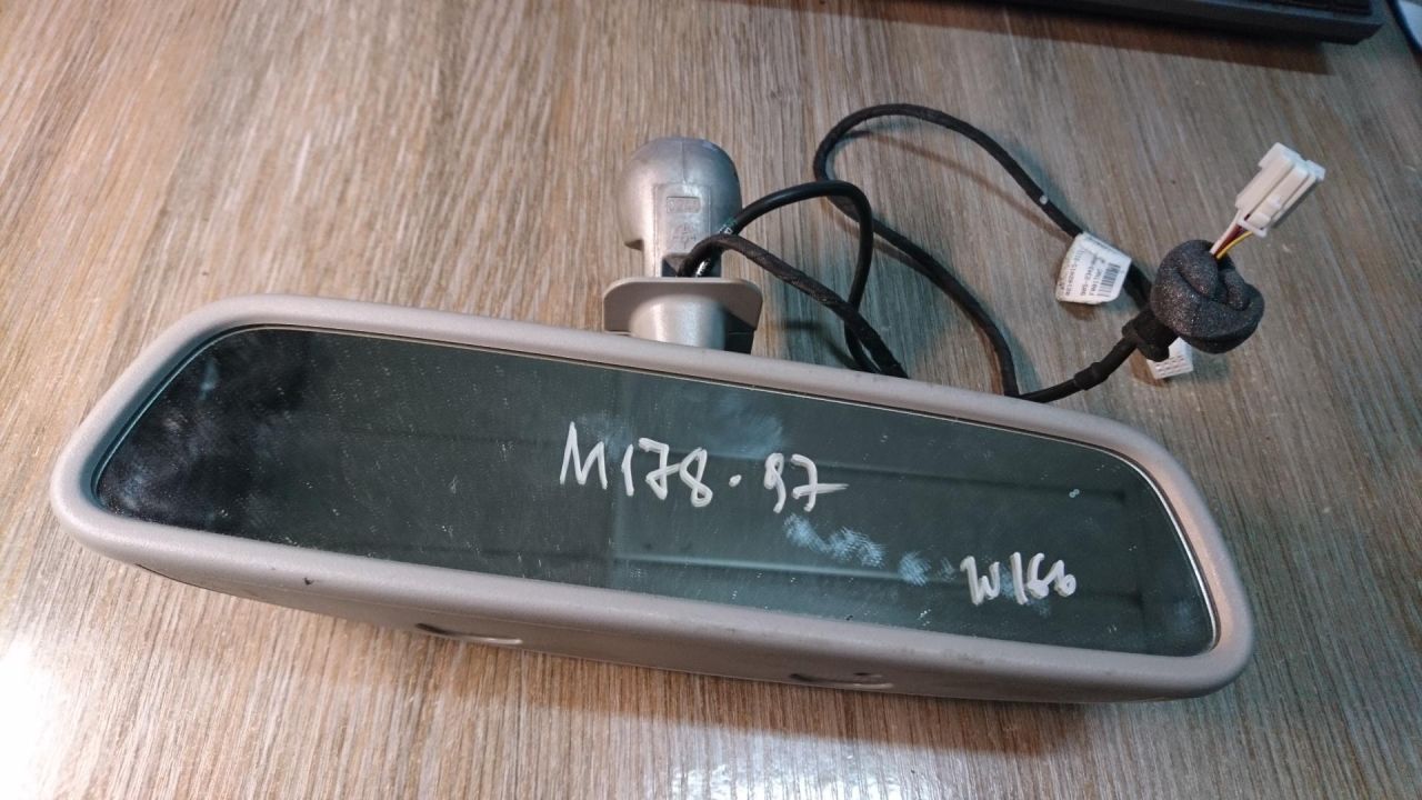 зеркало салона Mercedes-Benz M-Класс W166 2015, 3.0 л., OM 642.826, дизель, АКПП, cthsq, внедорожник 5 дв., A1668100217, 905-2343-000 - фото №1