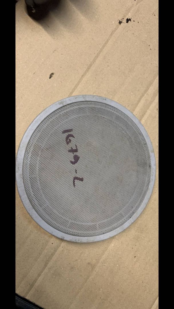 Накладка (сетка) динамика BMW 5 серия E39 2000, 8173733 - фото №1