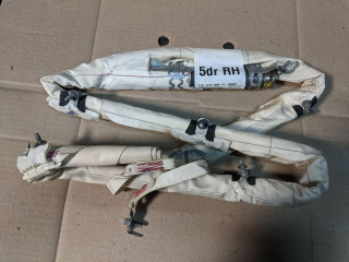 подушка безопасности боковая (шторка) Land Rover Range Rover Evoque L538 2013, 2.2 л., 224DT, дизель, АКПП, внедорожник 5 дв., BJ3214K159BB, 617826200