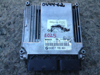 блок управления двигателем BMW 3 серия E46 2003, 2.0 л., дизель, АКПП, седан, 7792156, 7793863, 028101122