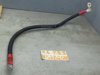 минусовой провод аккумулятора BMW X3 E83 [рестайлинг] 2008, 2.5 л., N52 B25 AF, бензин