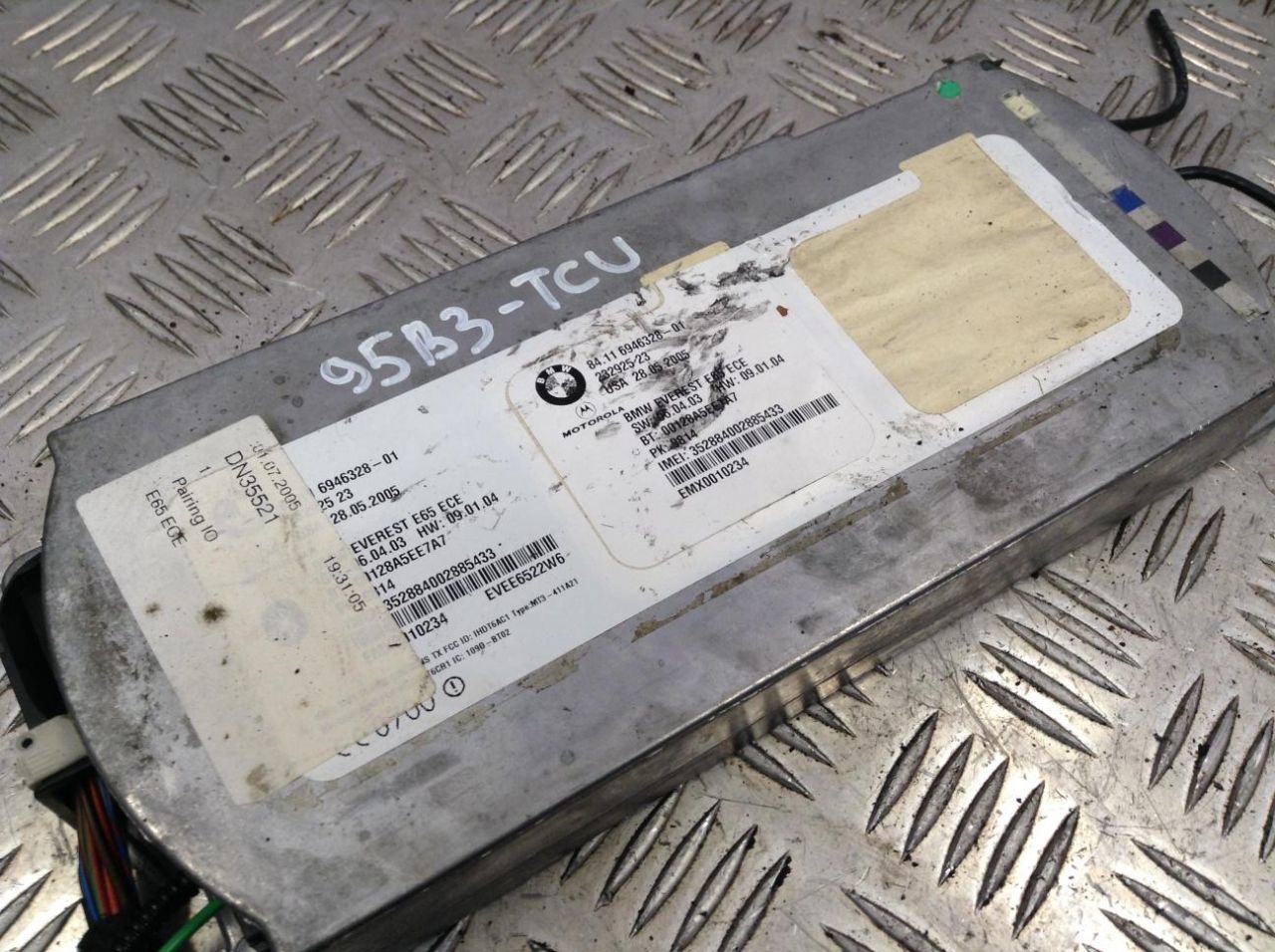 Блок управления телематика BMW 7 серия E65/E66/E67 2004, 3.0 л., бензин, АКПП, седан, 6946328 - фото №1