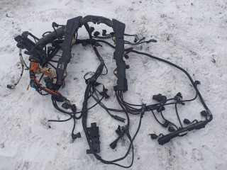 проводка двигателя BMW 7 серия E65/E66/E67 [рестайлинг] 2006, белый, 7558201