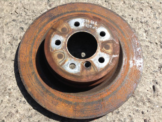 диск тормозной задний BMW 3 серия E90/E91 [рестайлинг] 2011, 3.0 л., N55 B30 A, бензин, АКПП, белый, седан