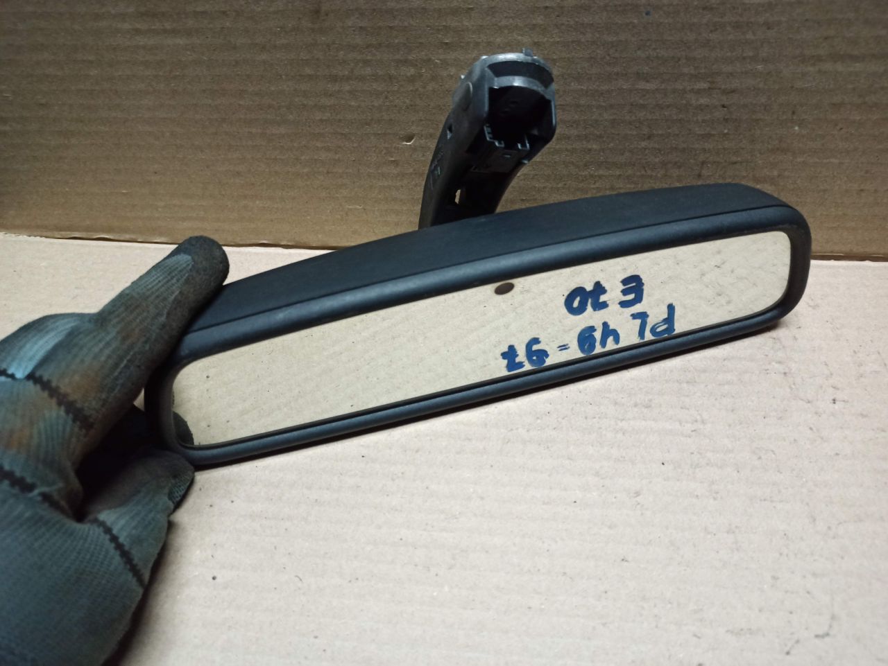 зеркало салона BMW X5 E70 2009, 3.0 л., дизель, АКПП, внедорожник 5 дв., 9134431 - фото №1