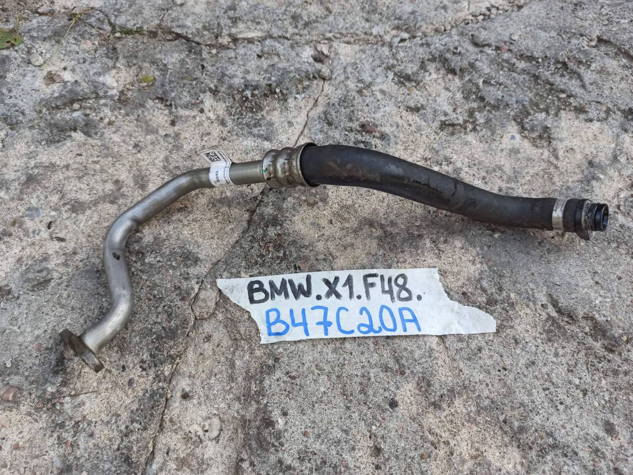 масляная трубка турбины BMW X1 F48 2017, 1.8 л., дизель, АКПП, 475, полный привод, 8513615 - фото №1