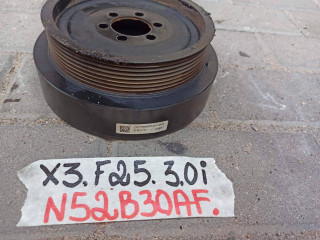шкив коленвала BMW X3 F25 2011, 3.0 л., N52 B30, бензин, 7577662
