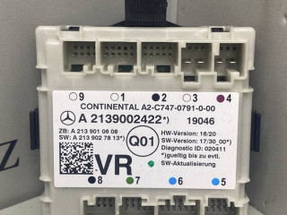 модуль управления двери Mercedes-Benz C-Класс W205 [рестайлинг] 2020, 2.0 л., бензин, кабриолет, задний привод, A2139002422