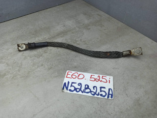 минусовой провод аккумулятора BMW 5 серия E60/E61 2007, 2.5 л., N52 B25 A, бензин