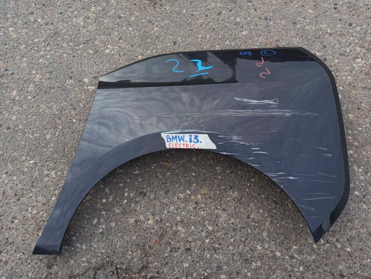 крыло заднее левое BMW i3 L01 2015, 7296745 - фото №1