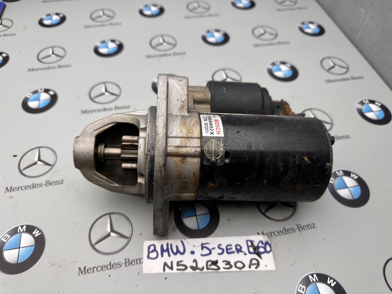стартер BMW 5 серия E60/E61 2007, 3.0 л., N52 B30 A, бензин - фото №1