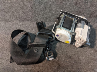 ремень безопасности Mercedes-Benz M-Класс W164 [рестайлинг] 2010, 3.0 л., OM 642.820, дизель, АКПП, серебристый, внедорожник 5 дв., правый руль, 2518603686, A2518603686