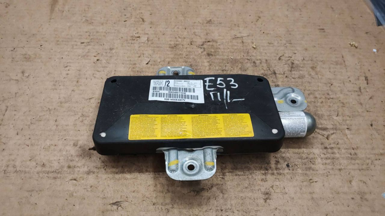 подушка безопасности дверная BMW X5 E53 2000, 4861103 - фото №1