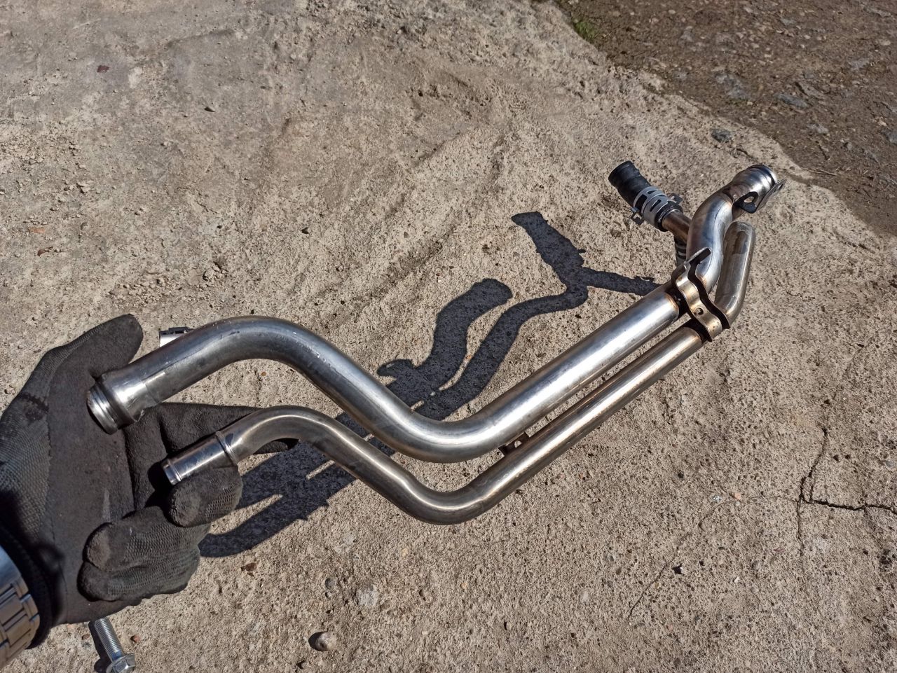 трубка охлаждающей жидкости Lexus GS 4 поколение 2013, 2.5 л., 4GR-FSE, бензин - фото №1