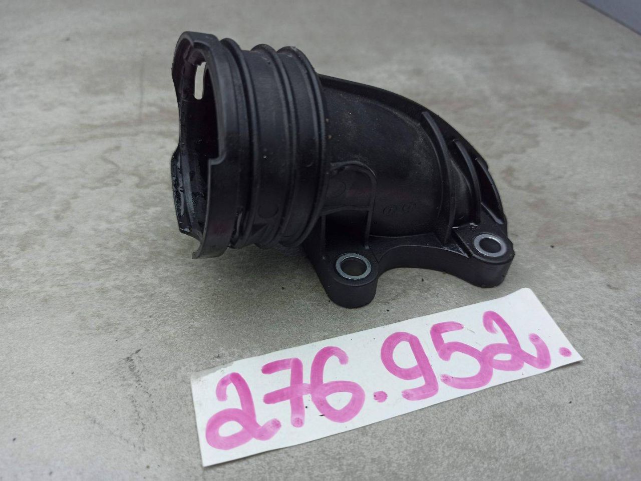 фланец (тройник) системы охлаждения Mercedes-Benz E-Класс W212/S212/C207/A207 2012, 3.5 л., M 276.952, бензин, A2762000156 - фото №1