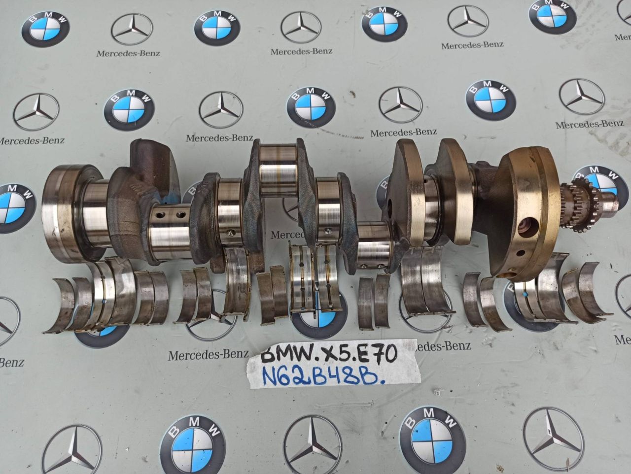 коленвал BMW X5 E70 2009, 4.8 л., бензин, 7524532 - фото №1