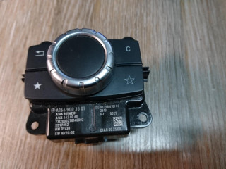 джойстик управления мультимедиа Mercedes-Benz GL-Класс X166 2013, 3.0 л., OM 642.826, дизель, АКПП, коричневый, внедорожник 5 дв., A1669003501, 1669053501