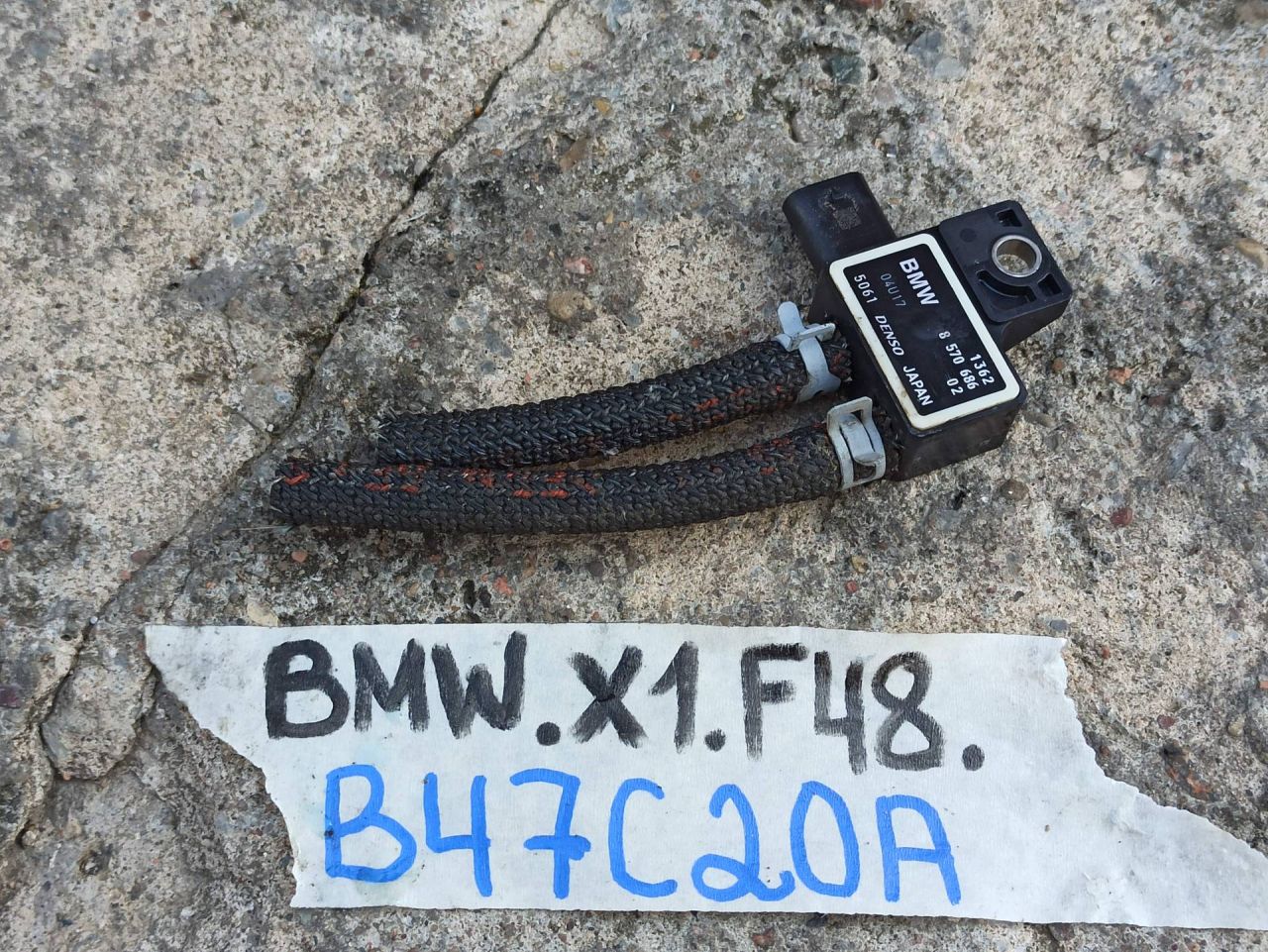 датчик абсолютного давления BMW X1 F48 2017, 1.8 л., дизель, АКПП, 475, полный привод, 8570686 - фото №1