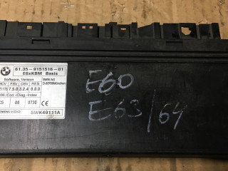 блок комфорта BMW 5 серия E60/E61 2007, 3.0 л., дизель, АКПП, седан, 61359151516, 5WK49111A