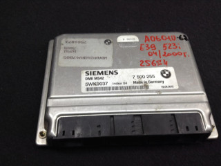 блок управления двигателем BMW 5 серия E39 2000, 2.5 л., бензин, АКПП, седан, 7500255, 13617500255, 7501873