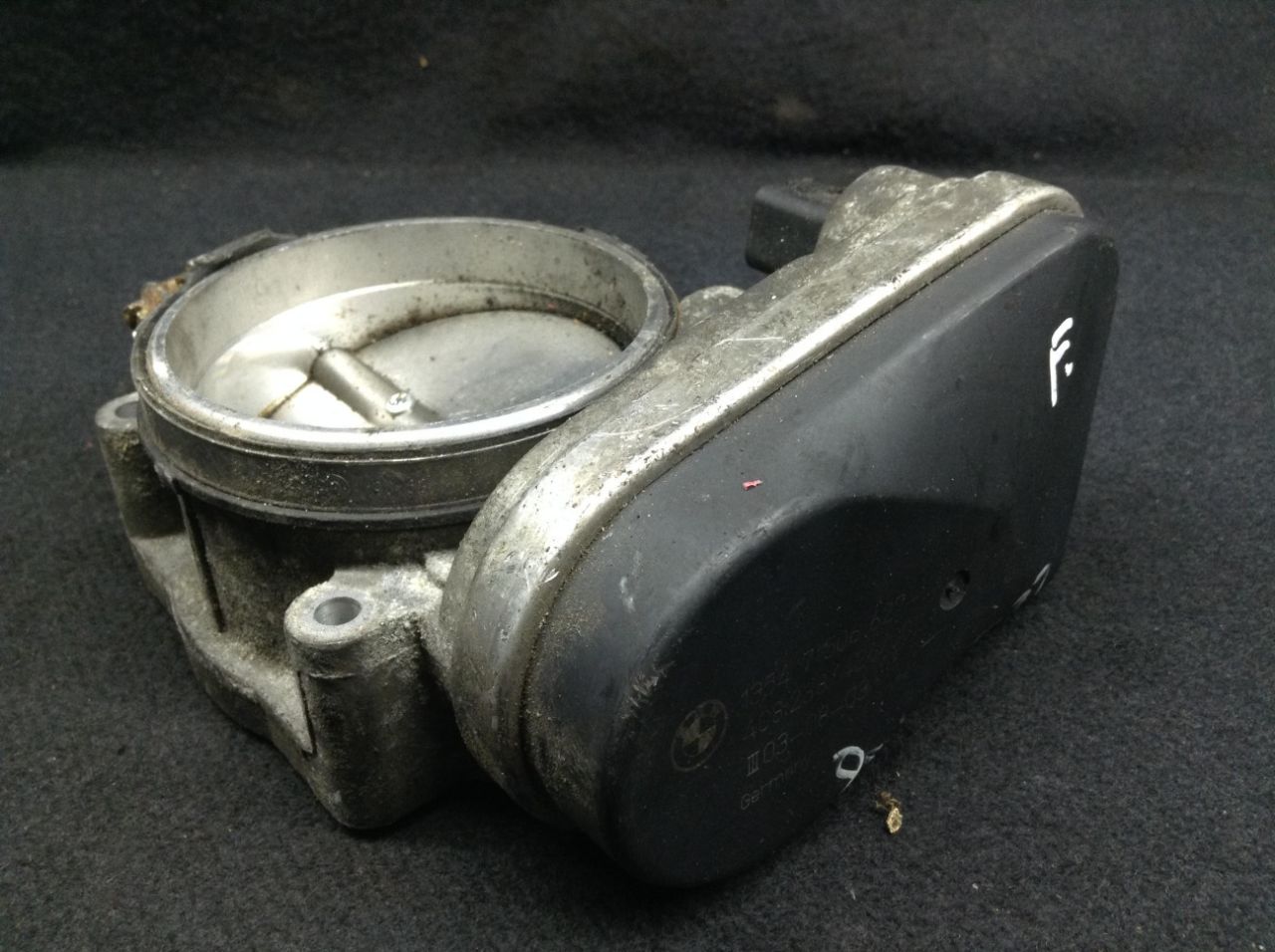 заслонка дроссельная BMW 3 серия E46 2003, 2.5 л., бензин, АКПП, седан, 7502444, 408238425004 - фото №1