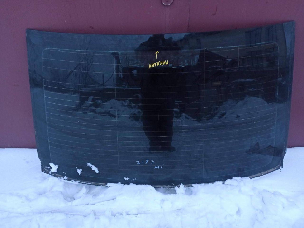 стекло заднее BMW 7 серия F01/F02 2009, 4.4 л., N63 B44 A, бензин - фото №1