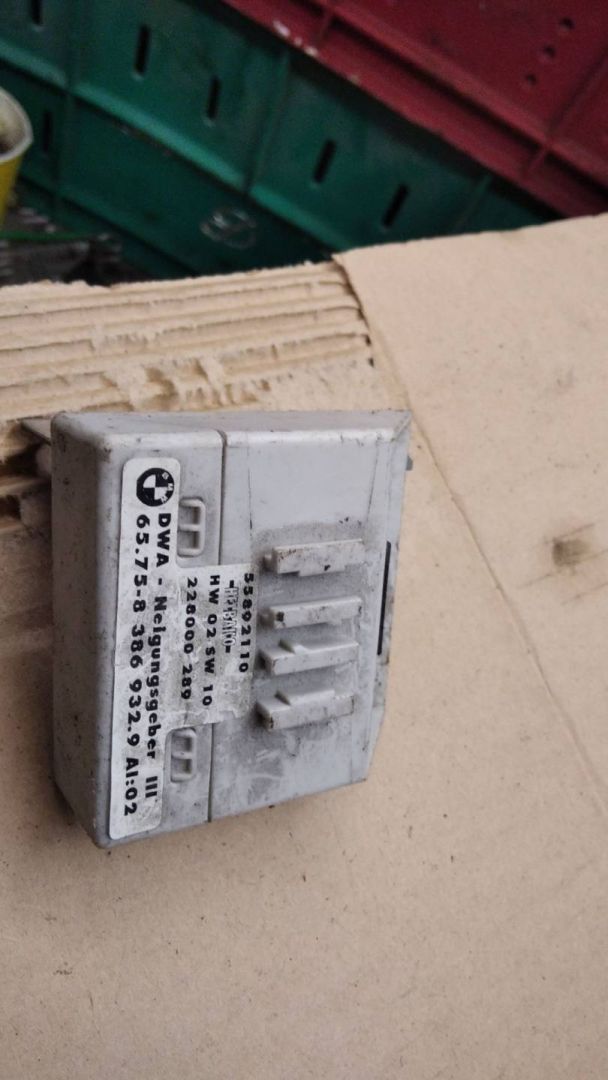 датчик курсовой устойчивости BMW 3 серия E46 2003, 2.0 л., дизель, АКПП, седан, 6923215, 8386932, 8382240 - фото №1